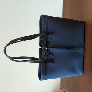 Elegant Stuart Weitzman blue handbag